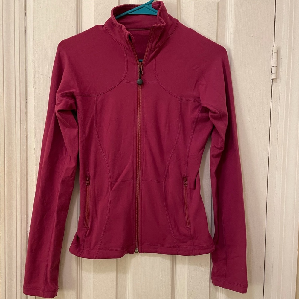 Fitted Lululemon Zip Up Workout Jacket